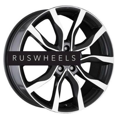 Грузовые диски MAK 8,5x20/5x108 ET45 D63,4 Highlands Black mirror