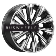 Диски КИК 7,5x19/5x108 ET33 D67,1 Галего (КС1039) Алмаз черный Диски КИК 7,5x19/5x108 ET33 D67,1 Галего (КС1039) Алмаз черный