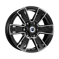 Диски КиК  Севенна (КС726)  7,0\R17 6*139,7 ET33  d100,1  Алмаз черный  [67735]  Fb max 900 kg