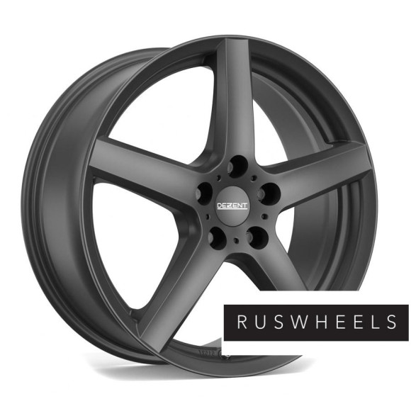 Диски Dezent R17 / 7J PCD 5x114.3 ЕТ 45 ЦО 67.1 TY graphite