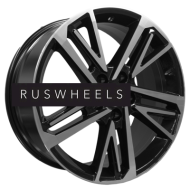 Диски Khomen Wheels 8x18/5x114,3 ET50 D60,1 KHW1815 (Camry NEW) Black-FP