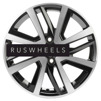 Диски Khomen Wheels 6x16/4x100 ET50 D60,1 KHW1609 (Vesta/Largus) Black-FP Диски Khomen Wheels 6x16/4x100 ET50 D60,1 KHW1609 (Vesta/Largus) Black-FP